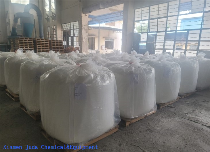 the powder in a dry chemical fire extinguisher